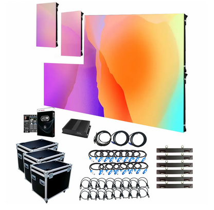 2.9 pich LED Advertising Screen, measurements length 196.85 x 78.74 high. Novastar processor. RENTAL