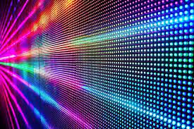 Indoor and outdoor LED advertising screen 2.5 pich. High gloss. 78.7402 height 27.5591 width.
