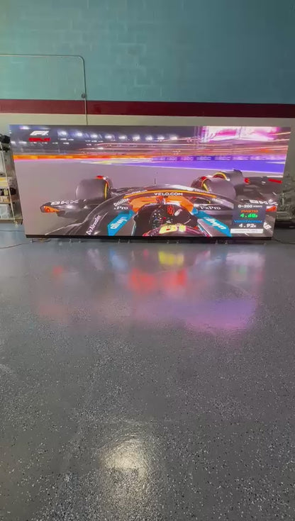 LED Advertising Screen with 4-Ton Lifting Crane 196.85x78.74